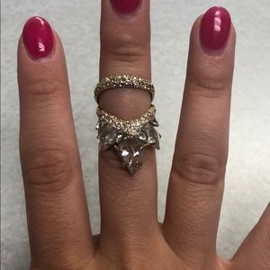 Alexis Bittar “Crown” Statement Ring/Cocktail Ring